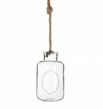 Load image into Gallery viewer, Hanging lantern bottle terrarium - 21cm
