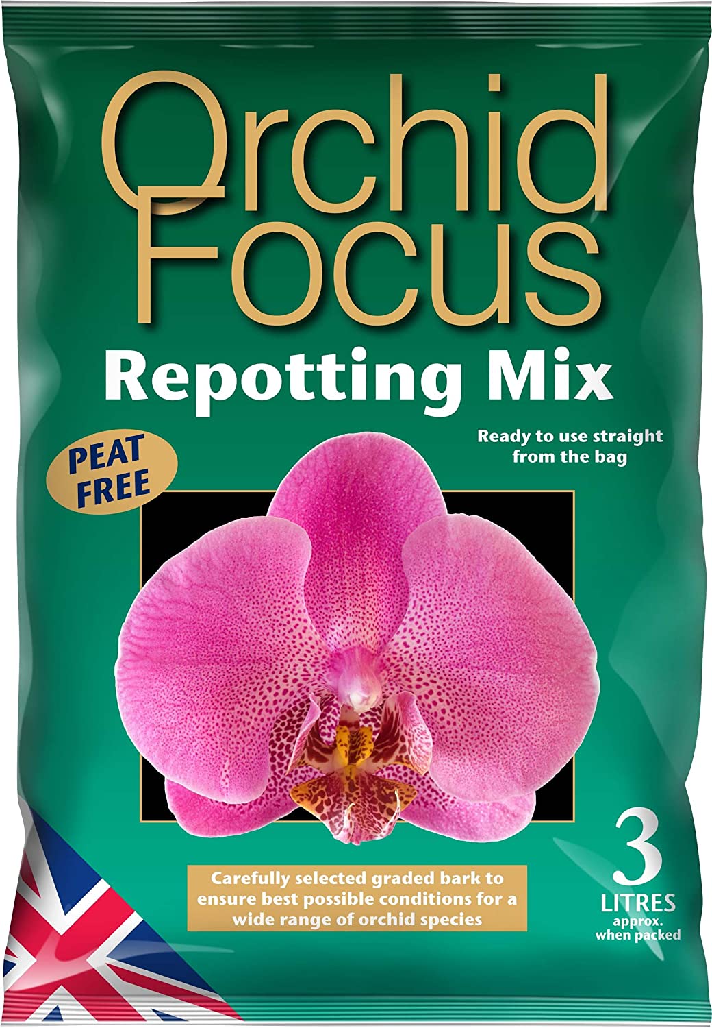 Orchid focus potting mix - Orchid bark 3L