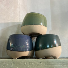 Load image into Gallery viewer, Neutral glaze ceramic plant pot - 6cm
