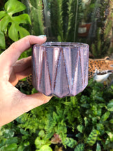 Load image into Gallery viewer, Ceramic geometric plant pot - 5.5cm
