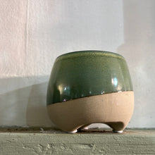 Load image into Gallery viewer, Neutral glaze ceramic plant pot - 6cm

