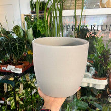 Load image into Gallery viewer, Light grey stone effect planter - 12cm 14cm
