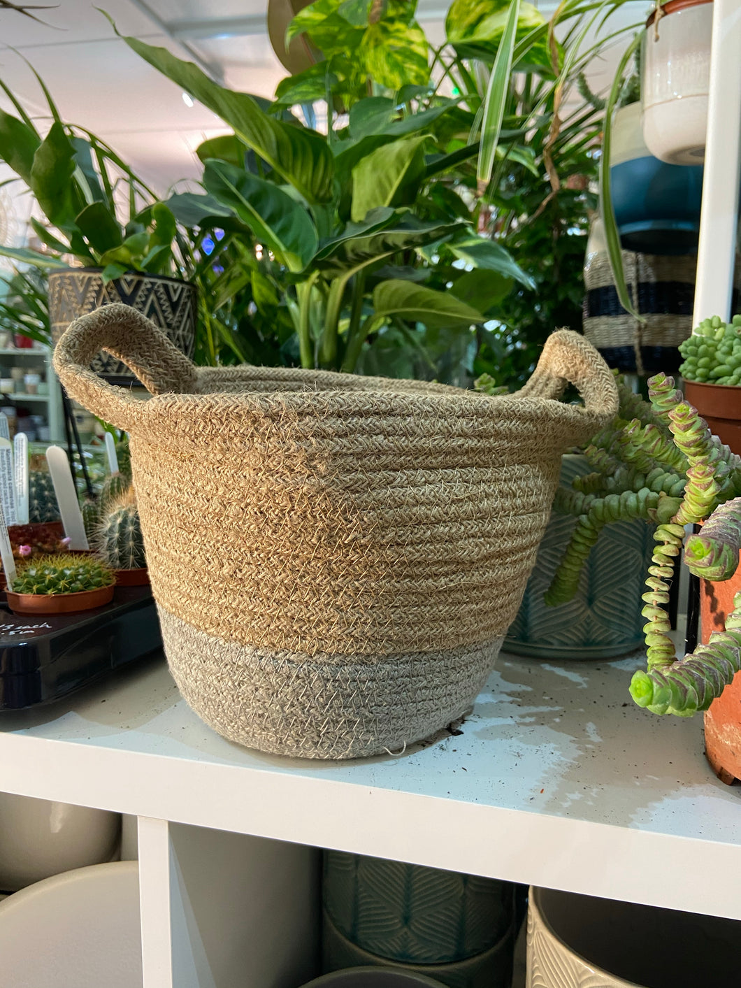 Jute Natural Basket plant pot