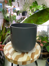 Load image into Gallery viewer, Charcoal plain plant pot - 10cm 13cm 14cm 17cm 19cm
